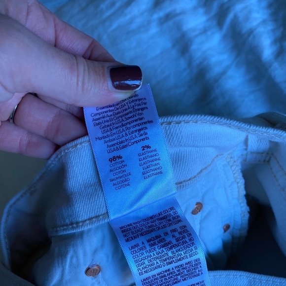 Mother Superior Women’s The Ditcher Crop in Act Natural Size 28 Straight Leg - Picture 13 of 13